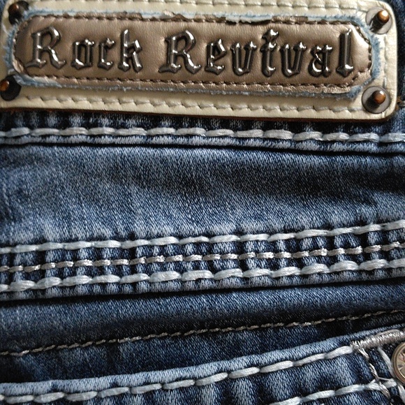 Rock Revival Size 29 Ebba Easy Crop Jeans - Picture 16 of 16